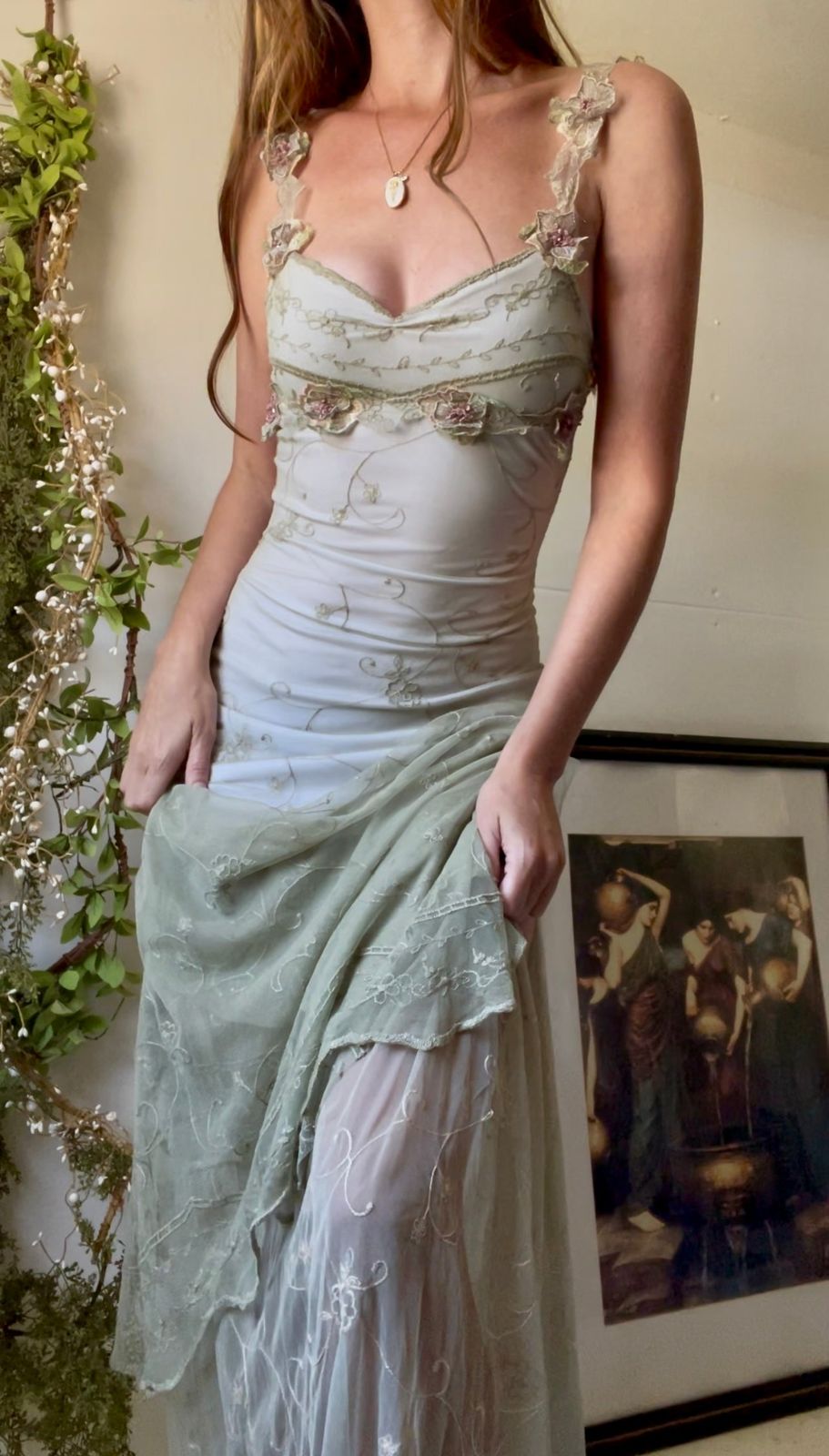 Handmade fairy gown size small