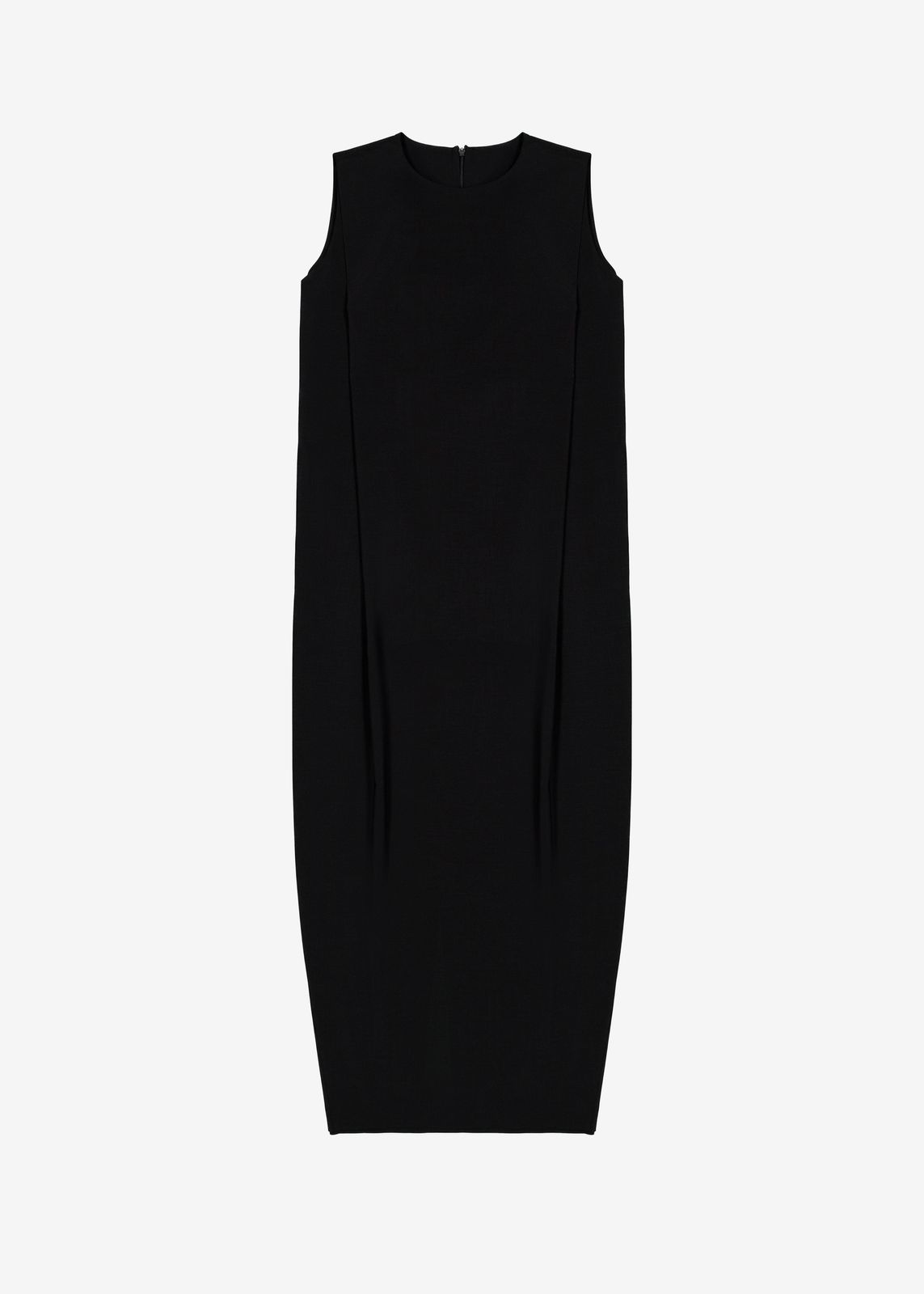 Eryn Sleeveless Pintuck Dress - Black