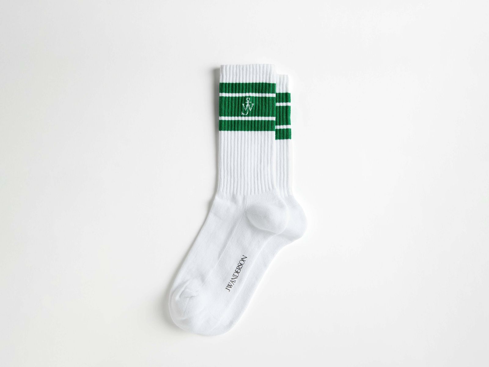 CL_SPORTS SOCK - WHITE/BLUE_KW1530YN0509