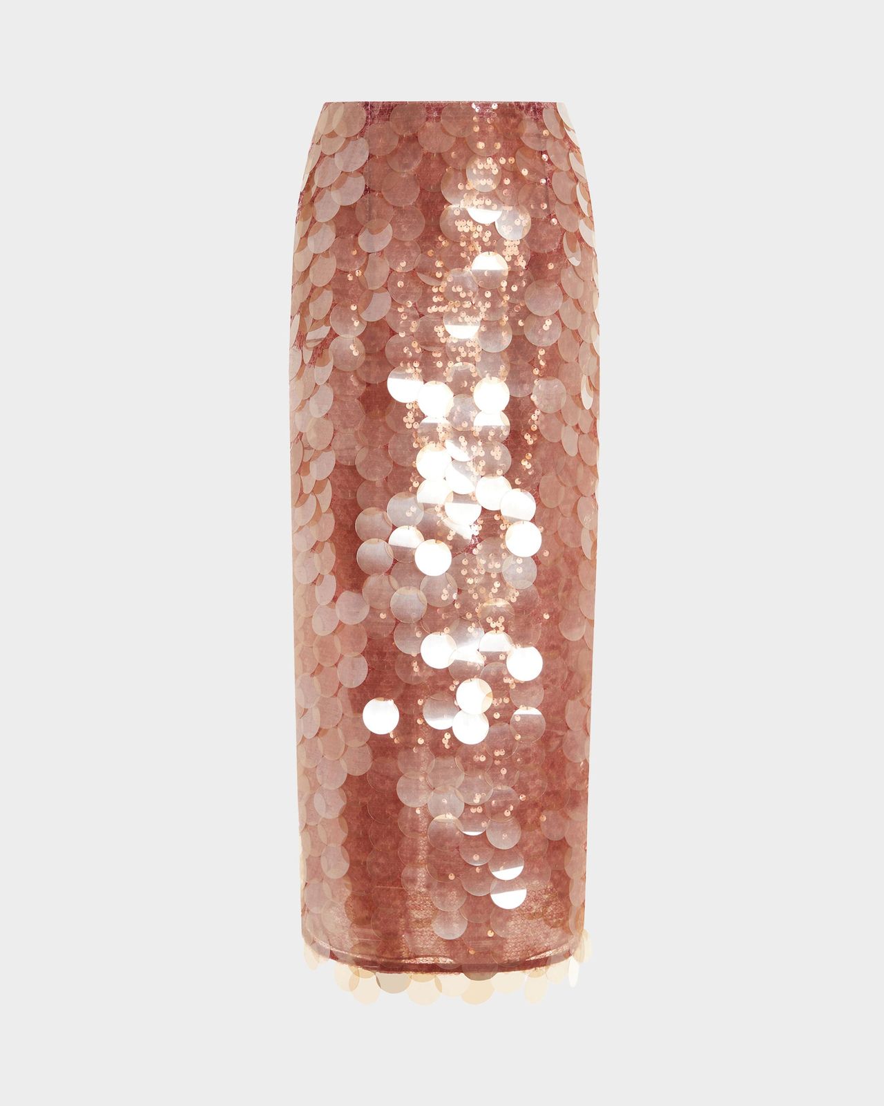 Dia Midi Skirt in Large Sequin