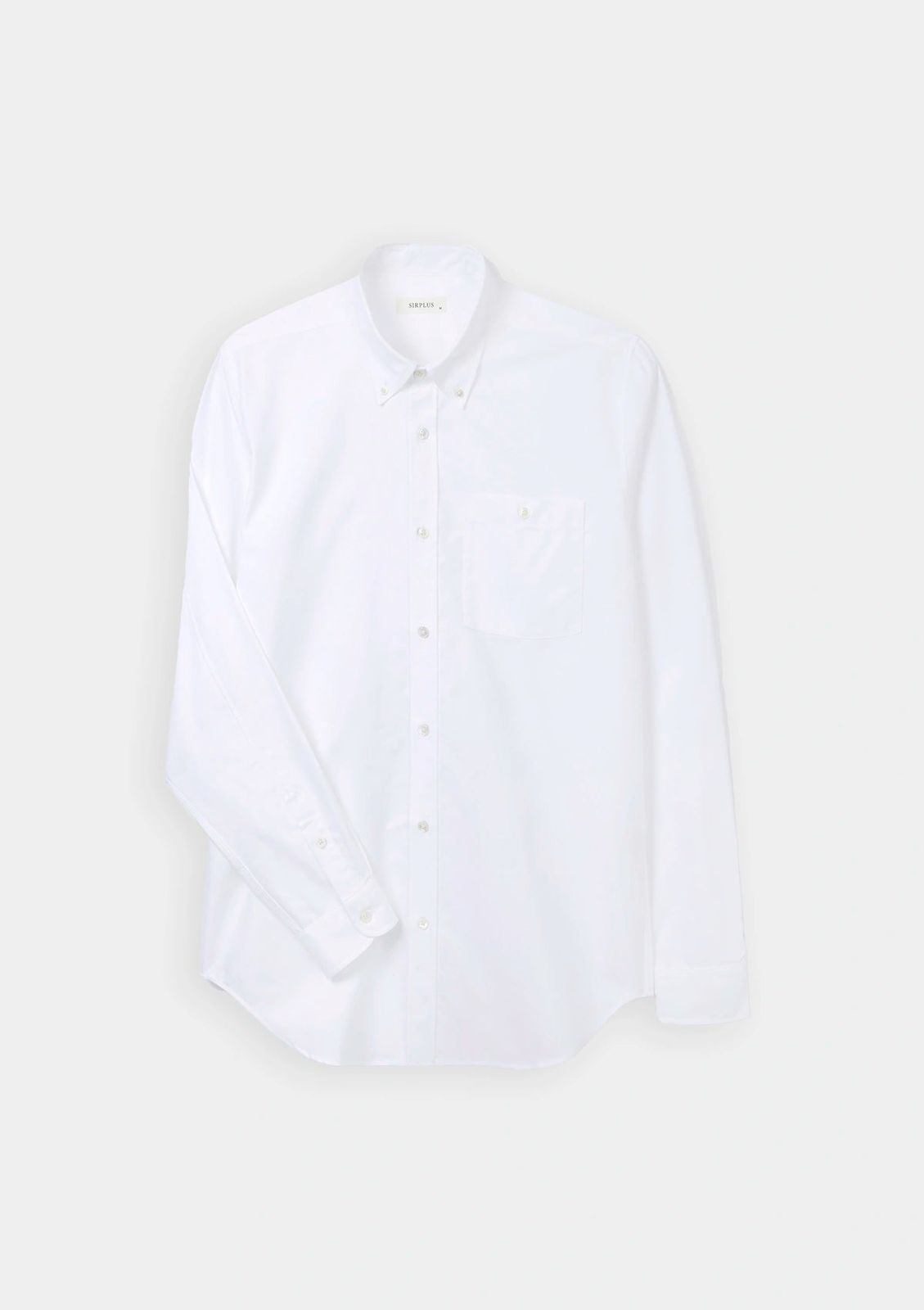 White Oxford Button-Down Shirt