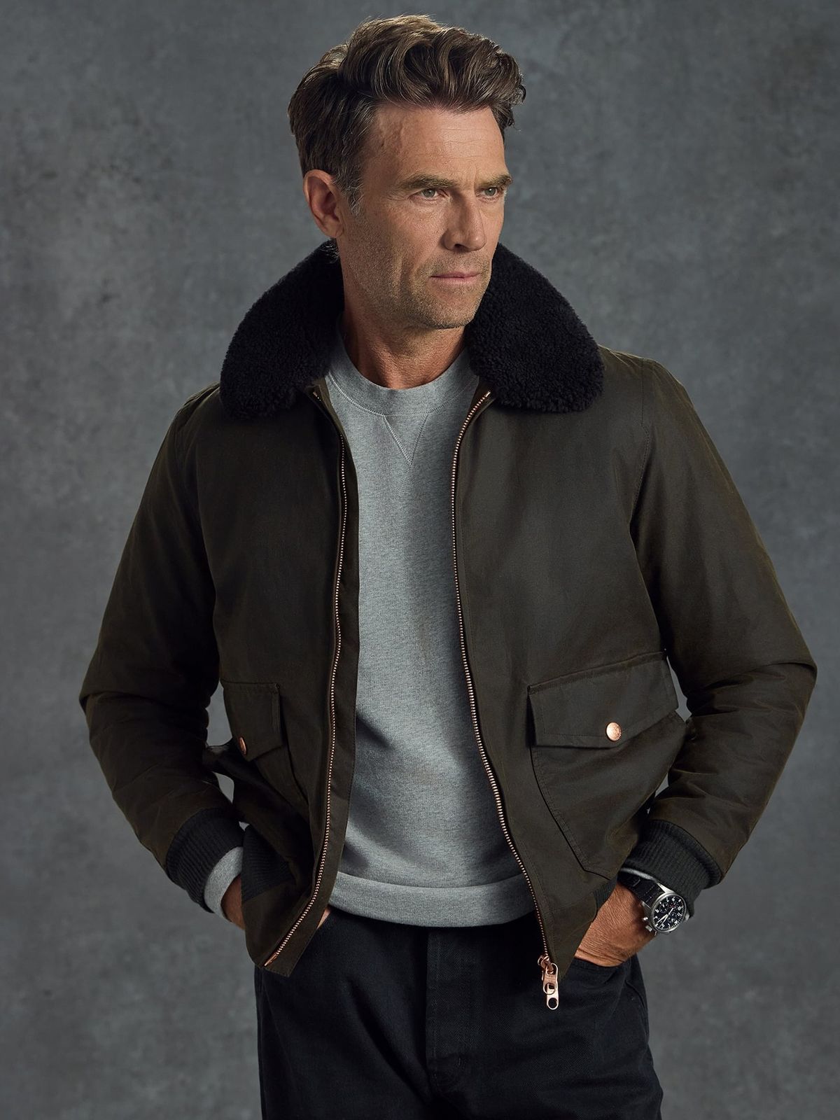 The Recon Flight Jacket - Olive