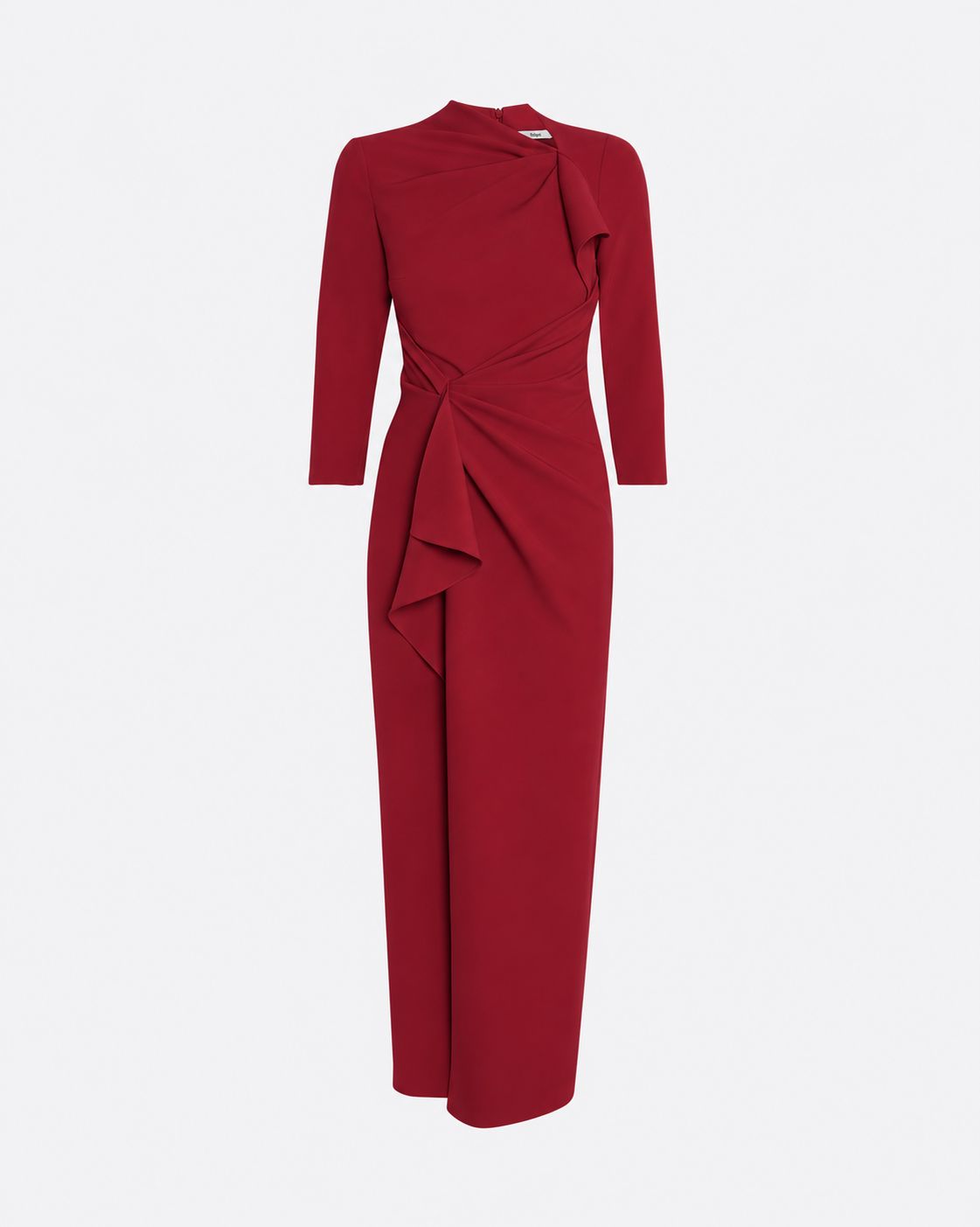 Avery Midi Dress In Rhubarb