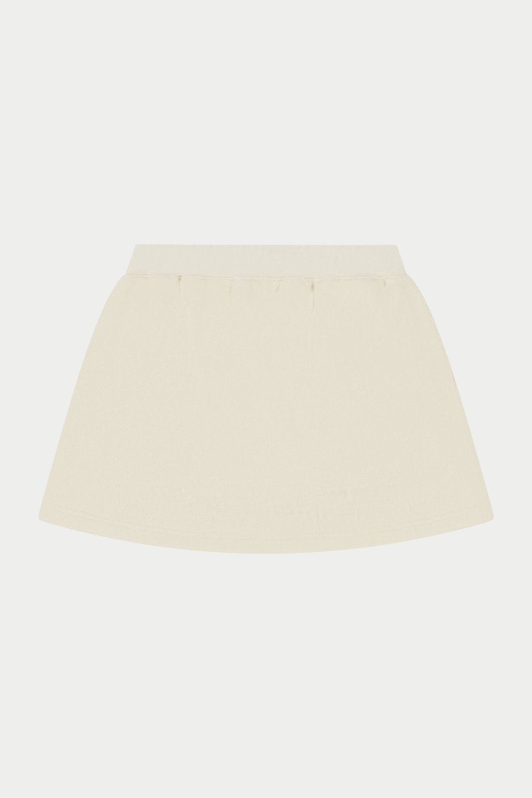EMBLEM JERSEY SKORT - BUTTERMILK