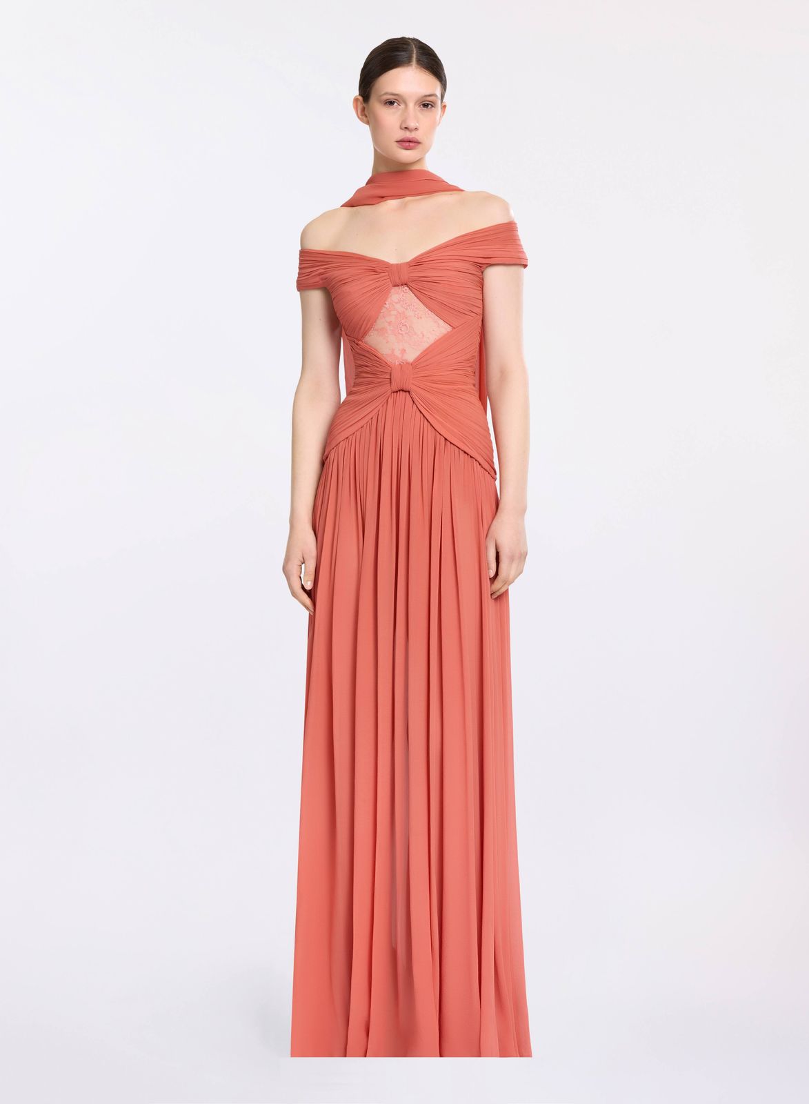 Silk and Lace Dress
