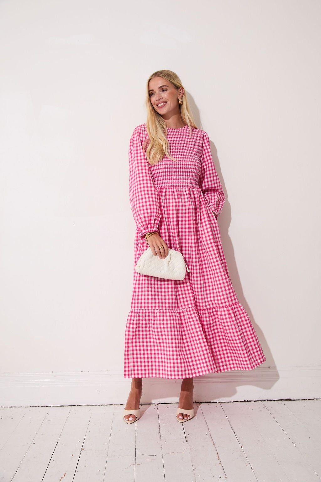 Elisa Gingham Dress
