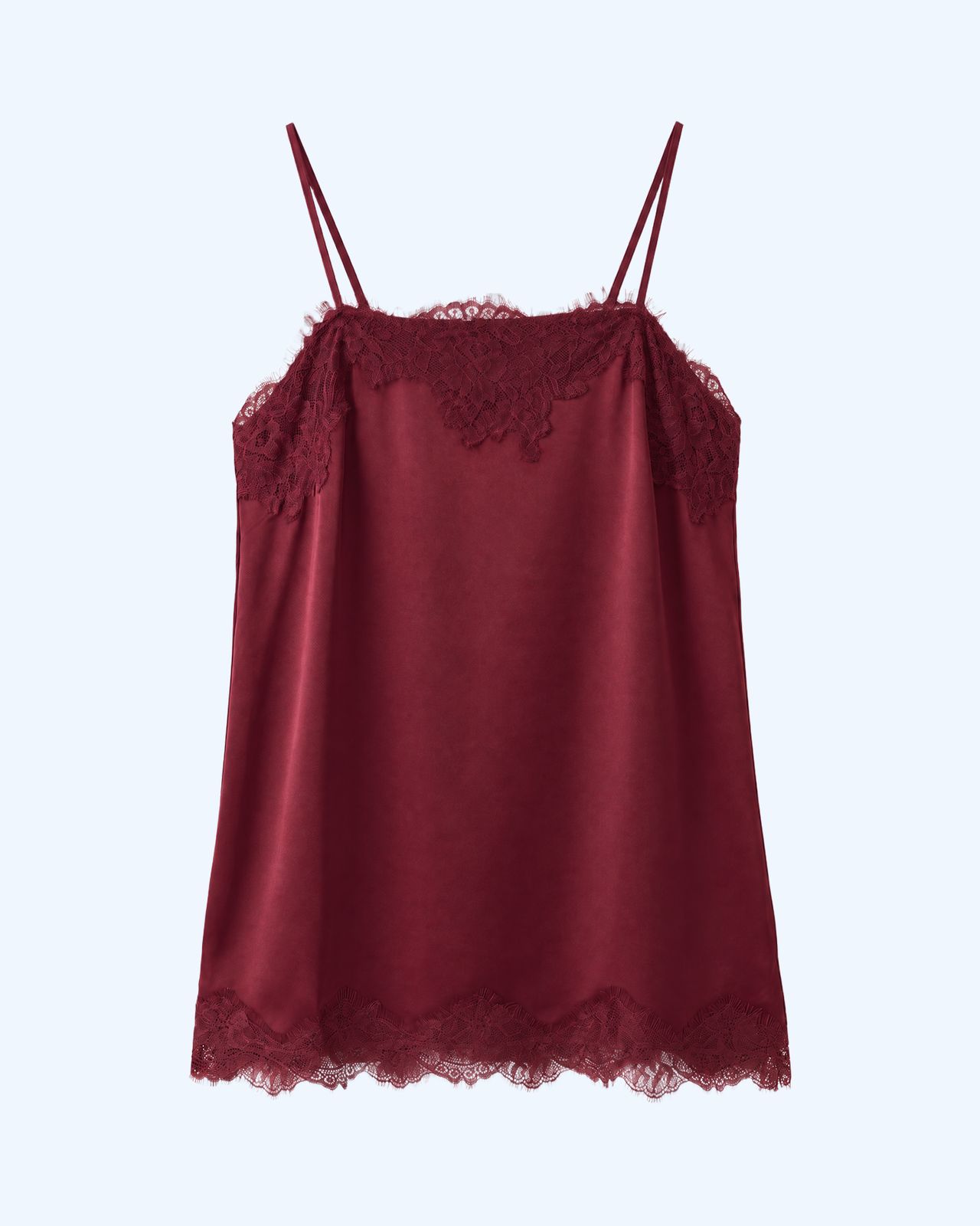 Estella Top In Deep Wine