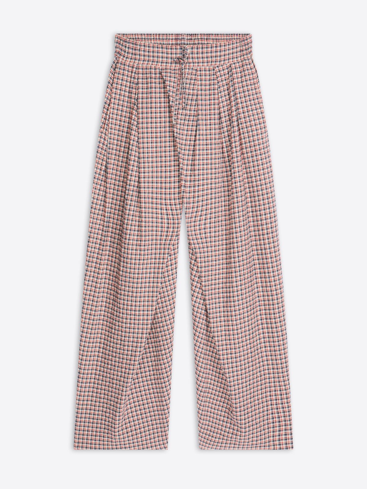 Draped cotton pants