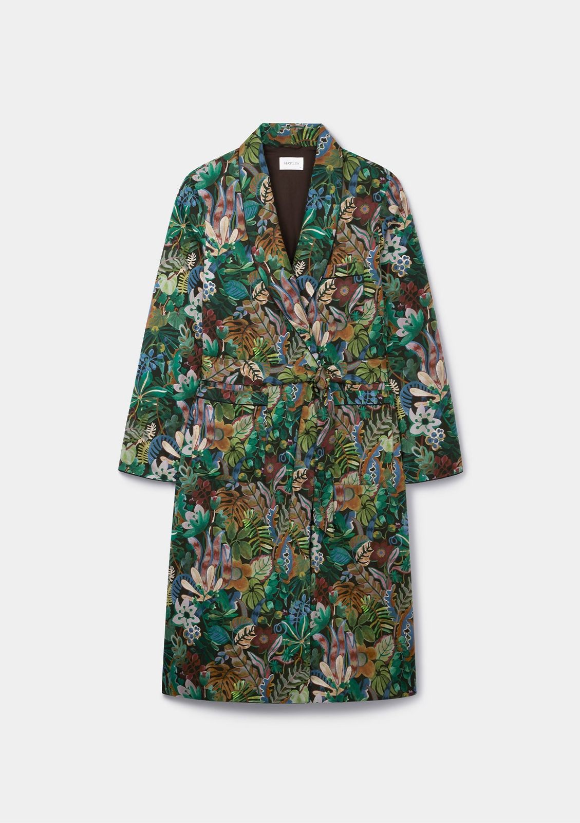 Jungle Trip Dressing Gown Made with Liberty Fabric
