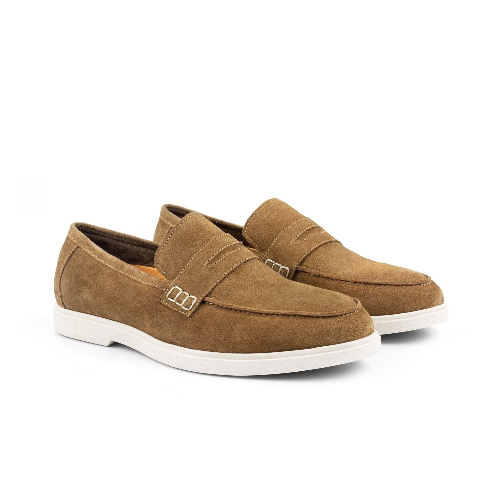 San Nicola Tan Penny Loafer