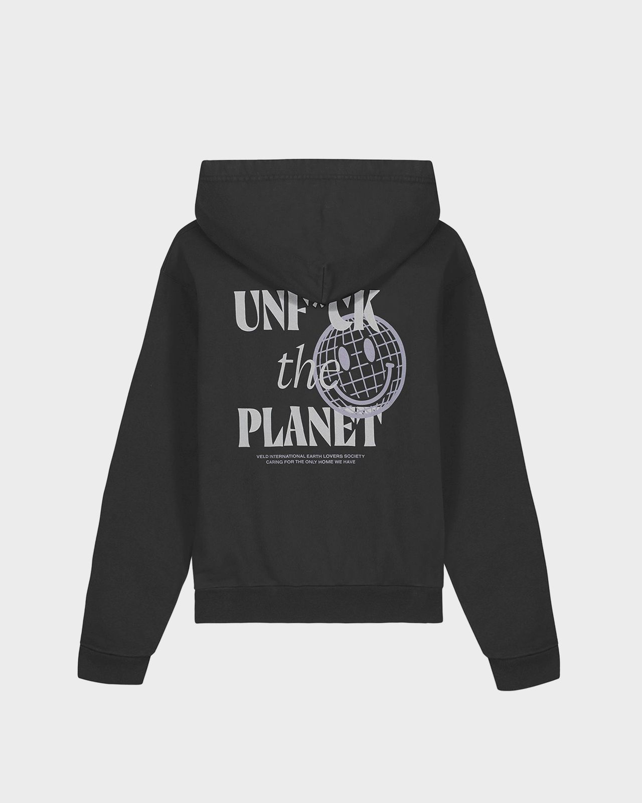 Jordaan Earth Lovers Hoodie | 100% Organic Cotton | Anthracite