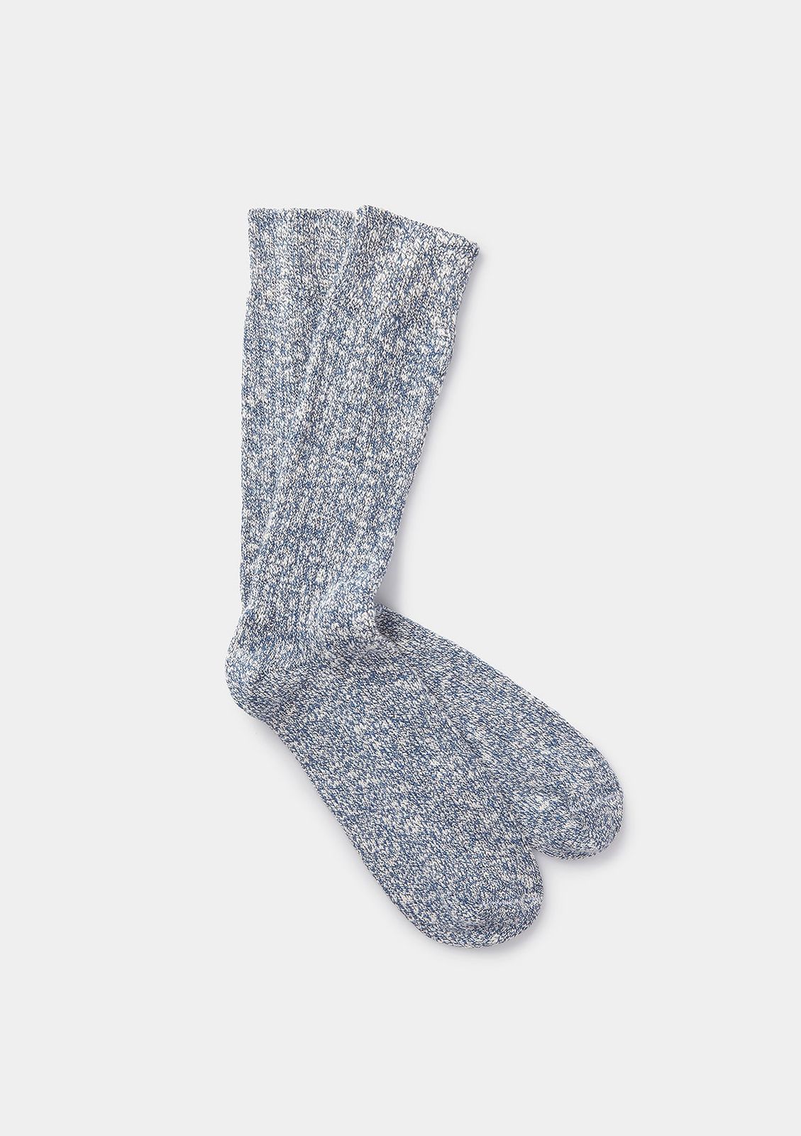 Blue Marine Cotton Marl Socks