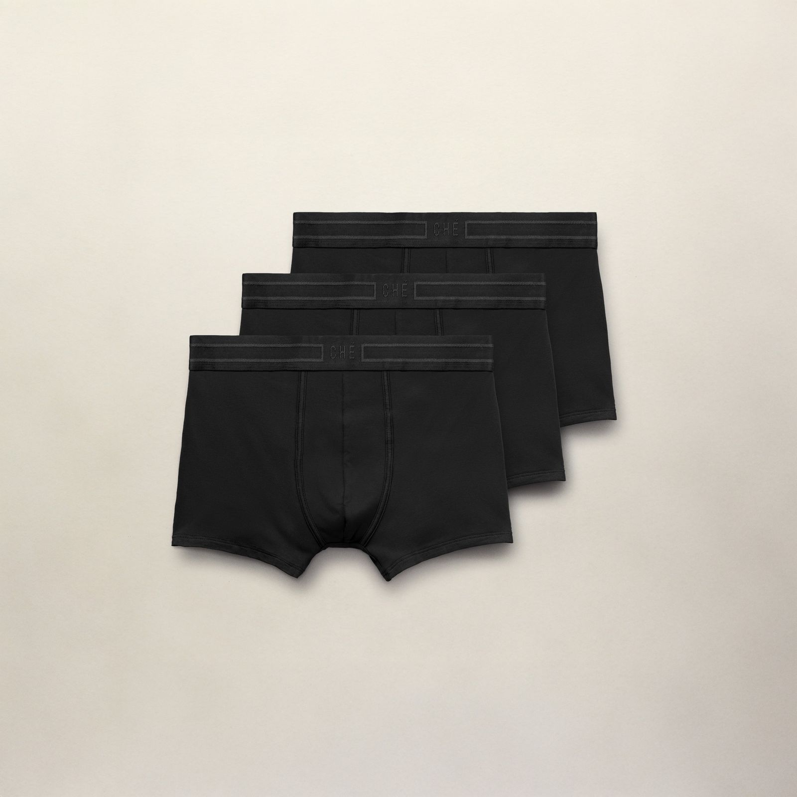 TENCEL™ Modal Boxer Trunk 3 Pack - Black
