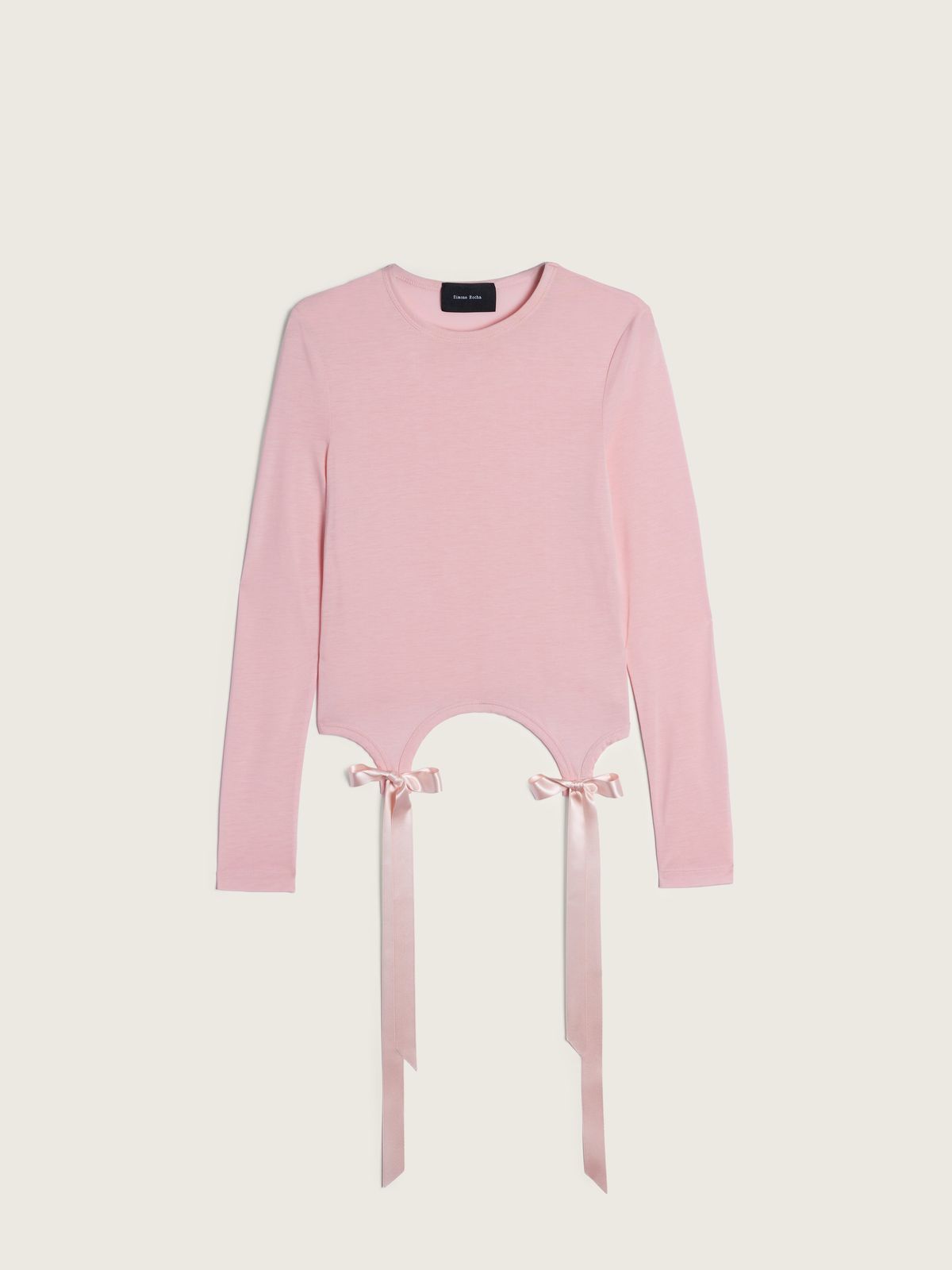 Bow Tail Easy Long Sleeve T-Shirt