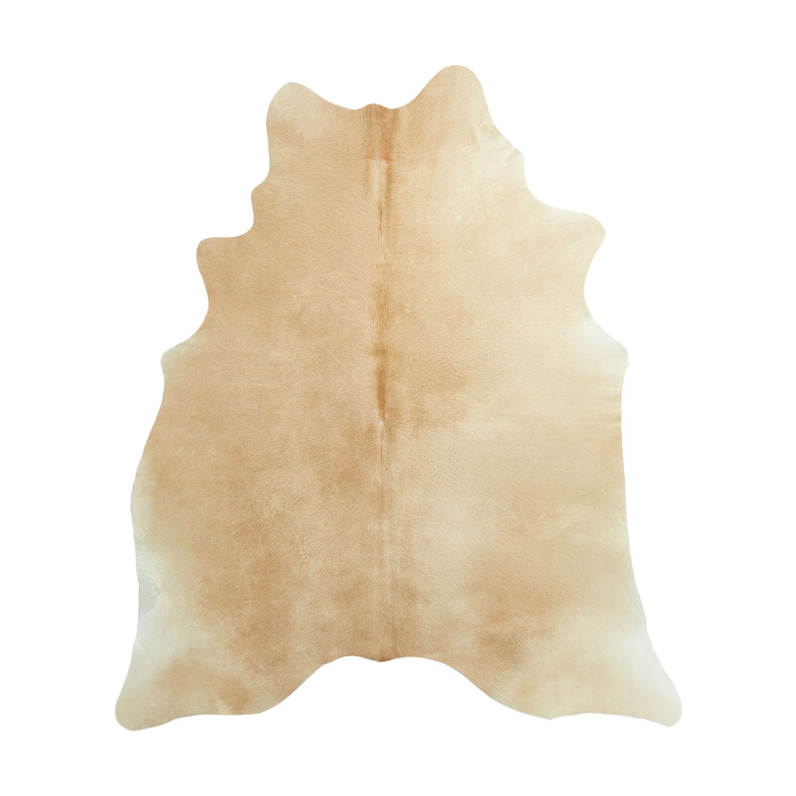 Cowhide Rug - Light Brown (190cm x 160cm)