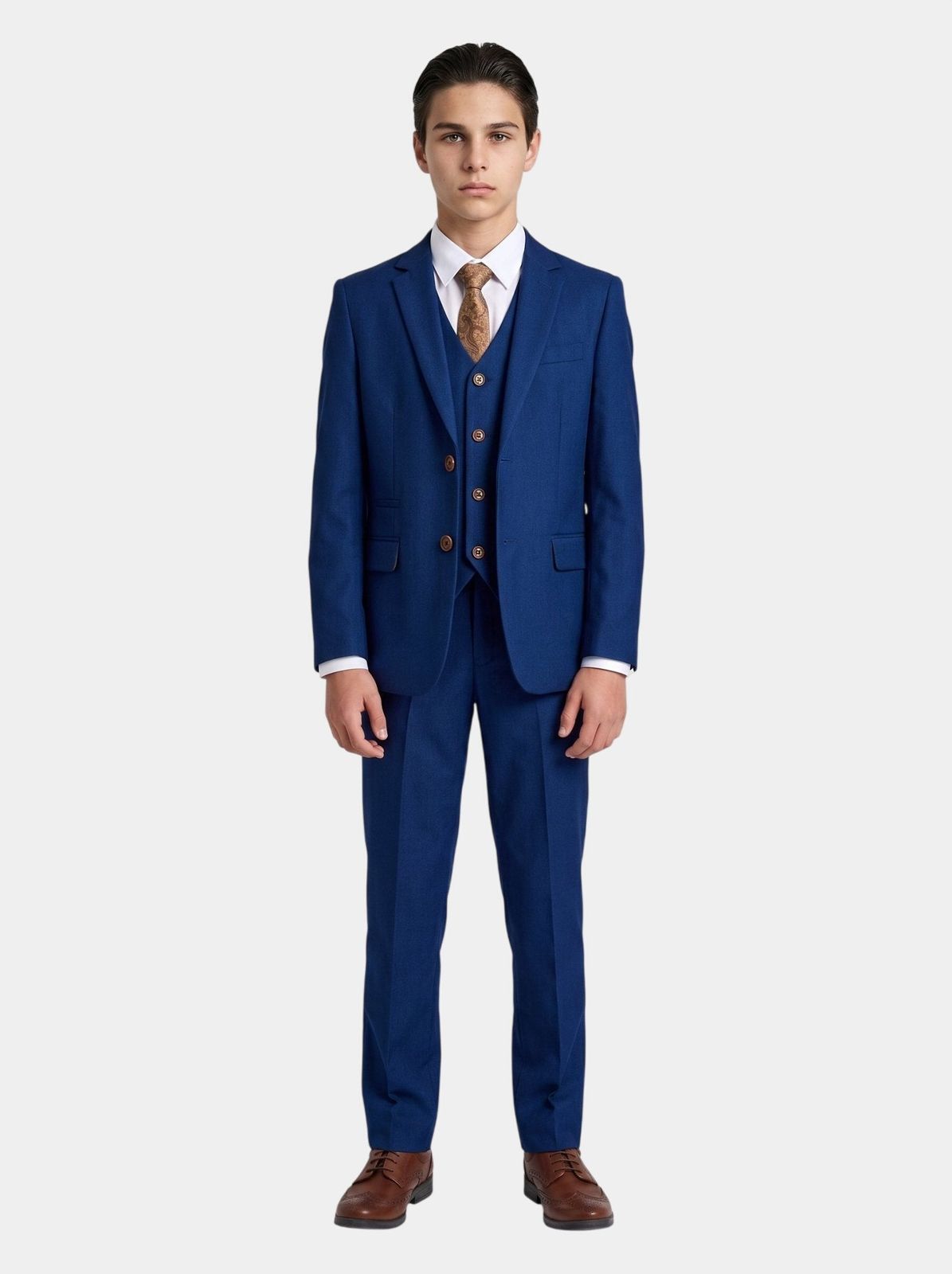 Device - Boy's Mayfair Blue Three Piece Suit