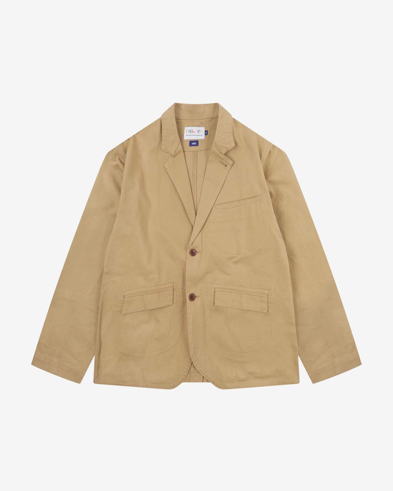 3047 Docklands blazer - khaki