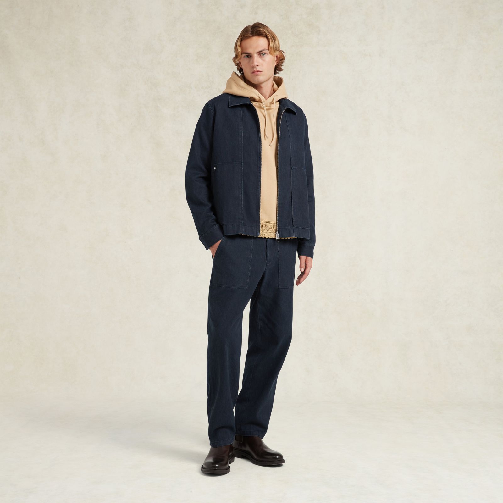 Cayo Chore Jacket - Navy
