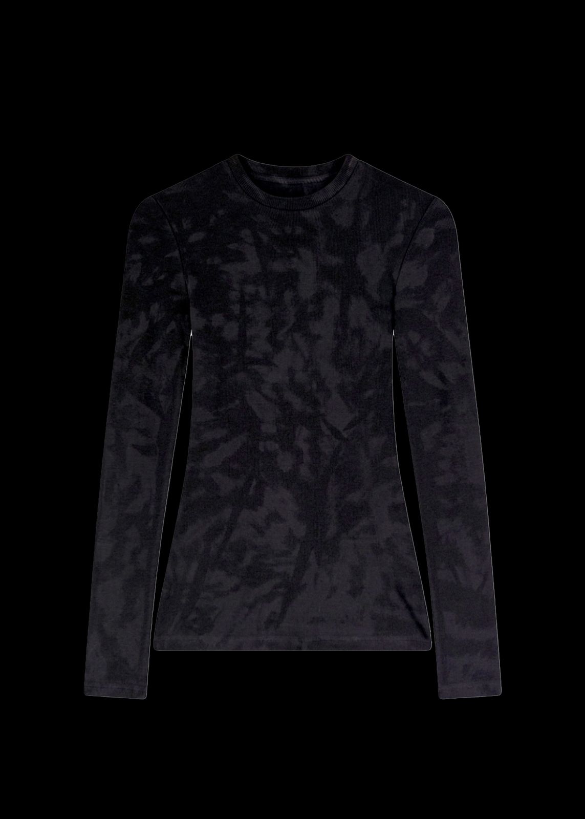 COMPRESSOR LONG SLEEVE BLACK HYENA