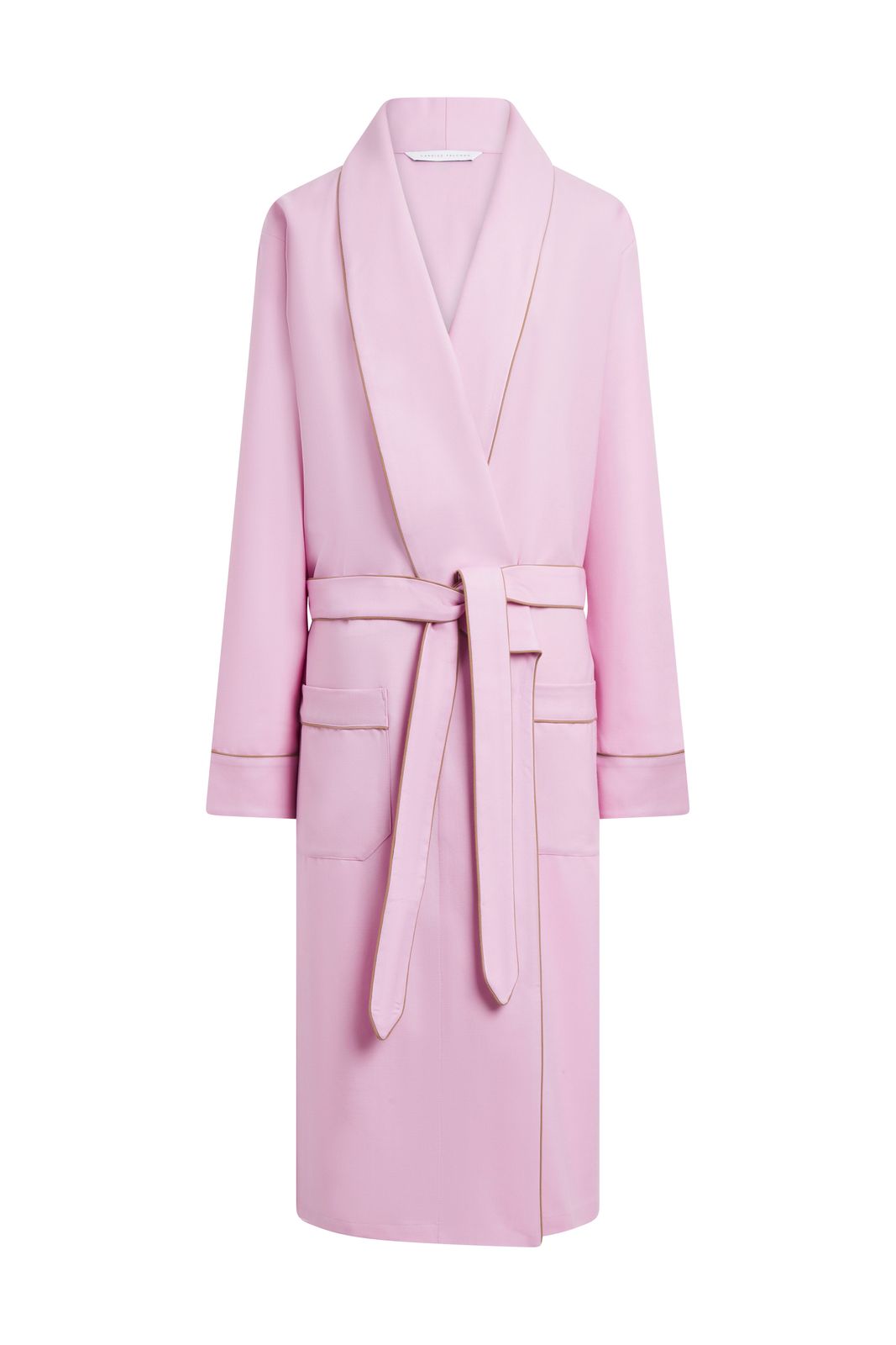 La Brandy en gabardine de laine rose