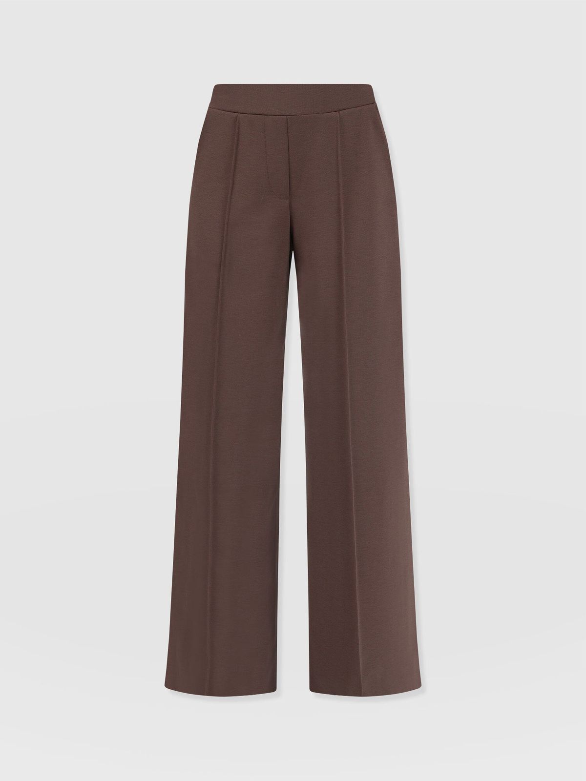 Keller Wide Leg Pant - Brown