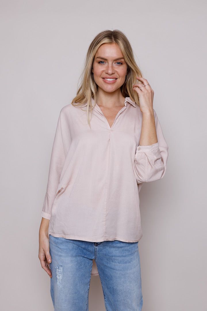 Bonny Tencel Button Back Shirt