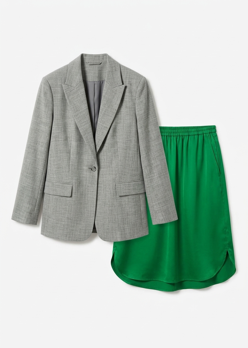 Nelis Silk Bermuda Shorts - Kelly Green