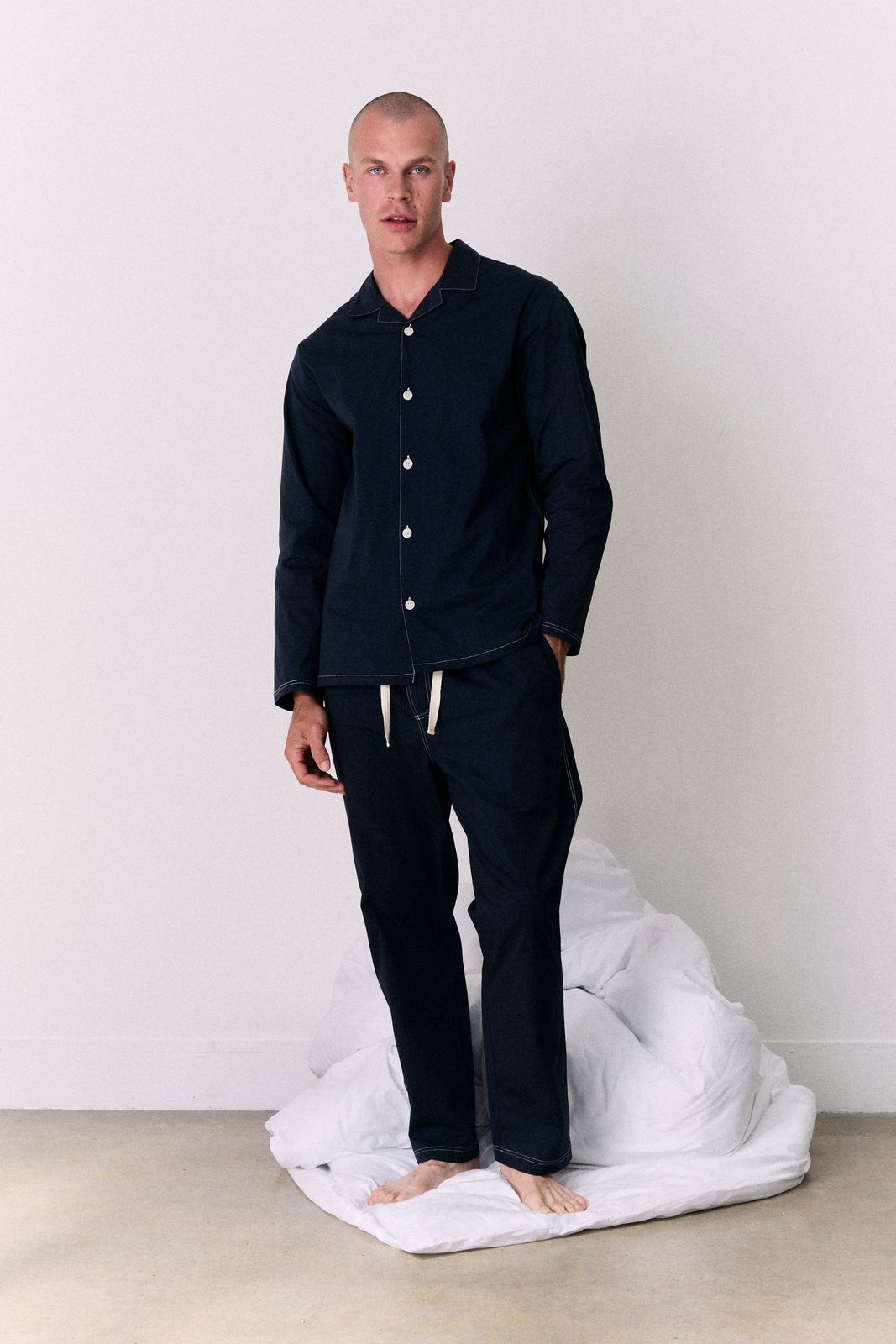 Men’s 402 Long Pyjama Set Navy