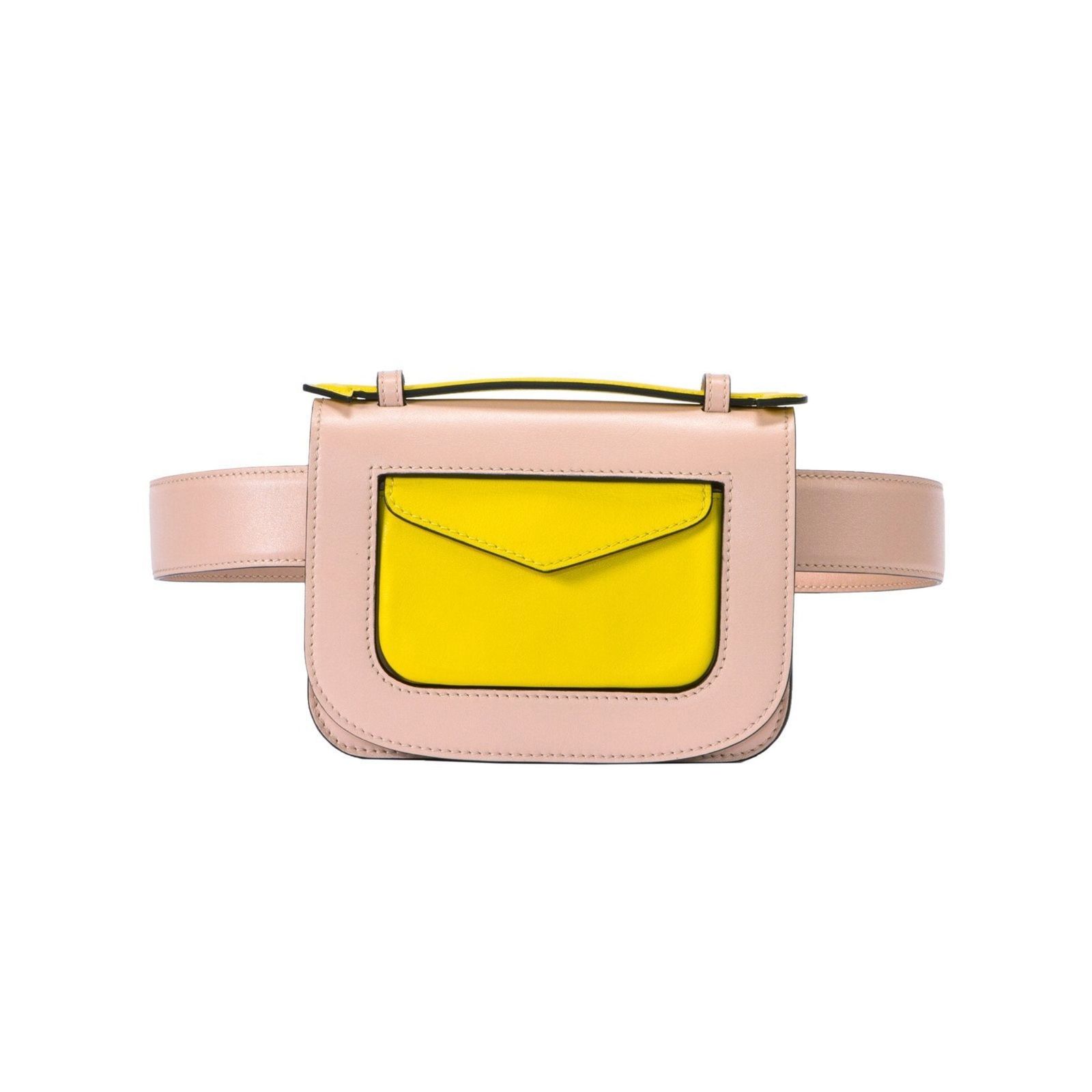 AIMÉE BELTED bicolour