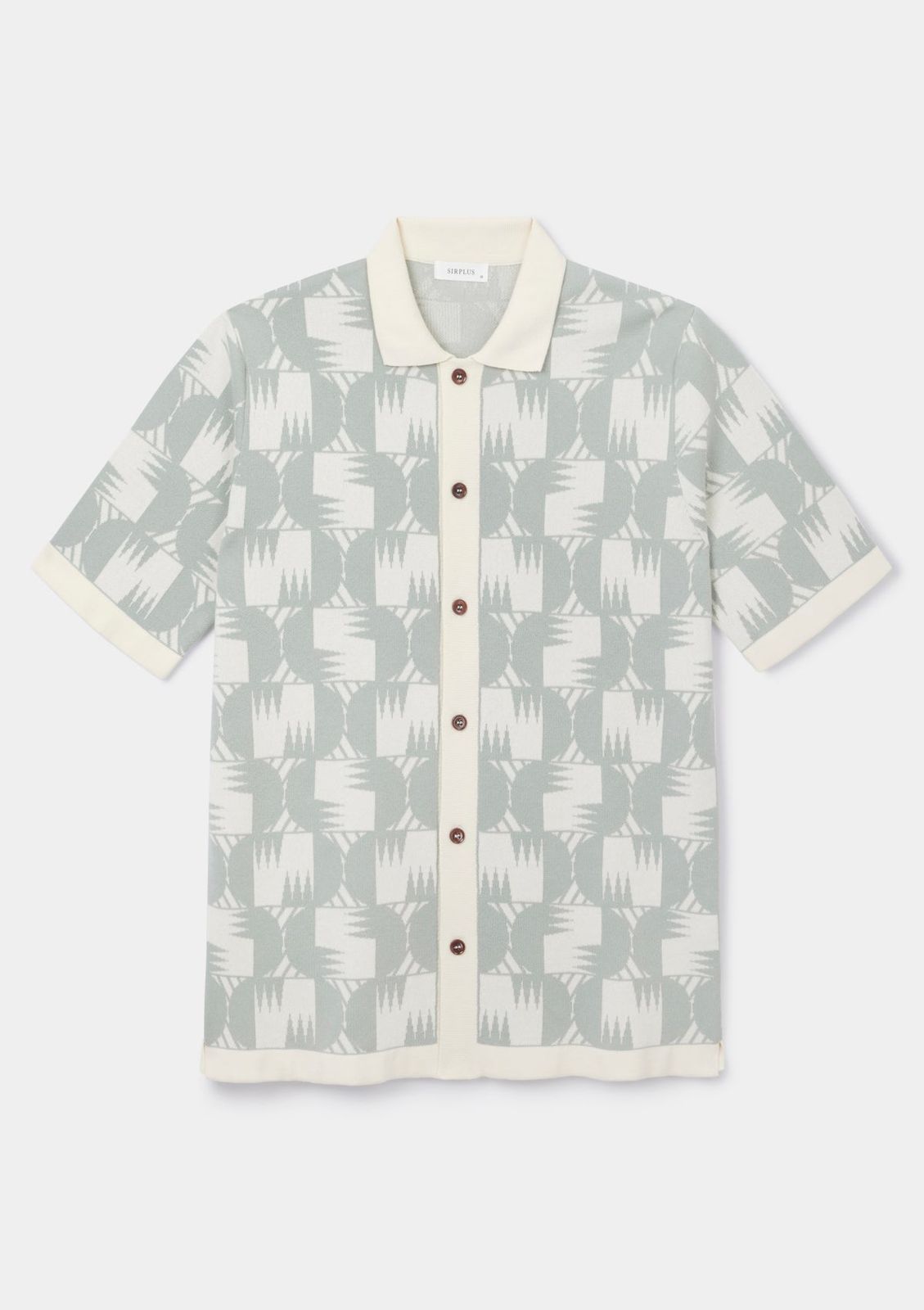 Seaglass Underground Tapestry Jacquard Polo
