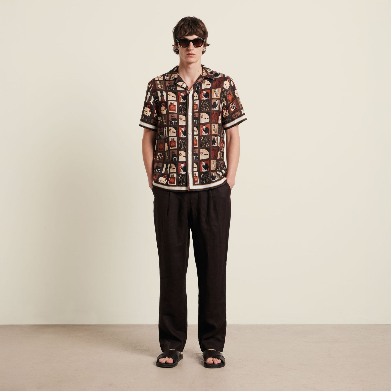Wilson Shirt - Chocolate Brown