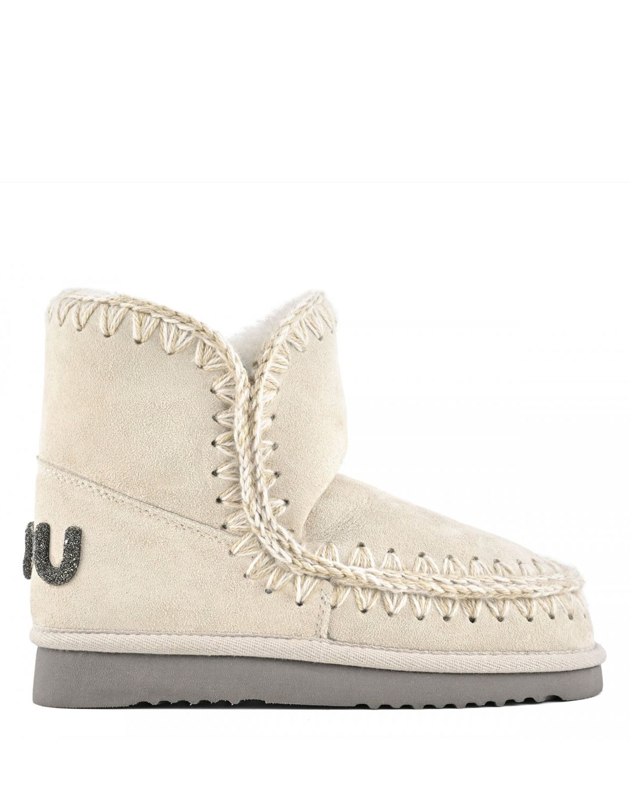 Eskimo 18 Glitter Logo Chalk Suede MU.FW101050A