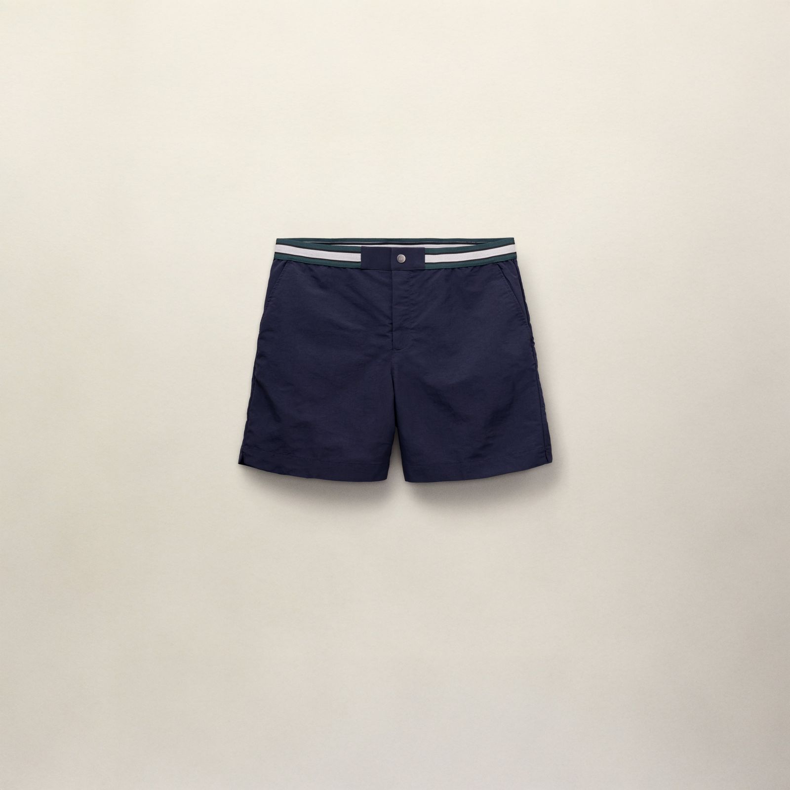 RECYCLED NYLON LONGER SUNSEEKER SWIMSHORT - NAVY