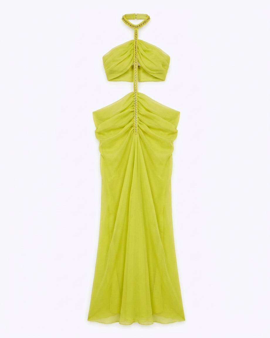 Karlie Maxi Dress In Citrus