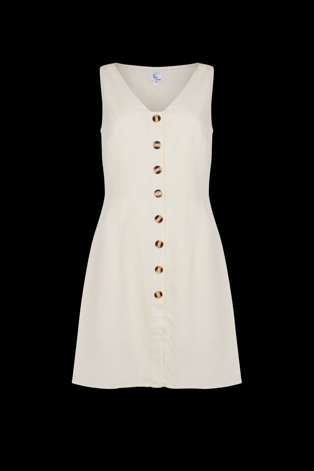 The Kōr Pinafore in Linen & Cotton