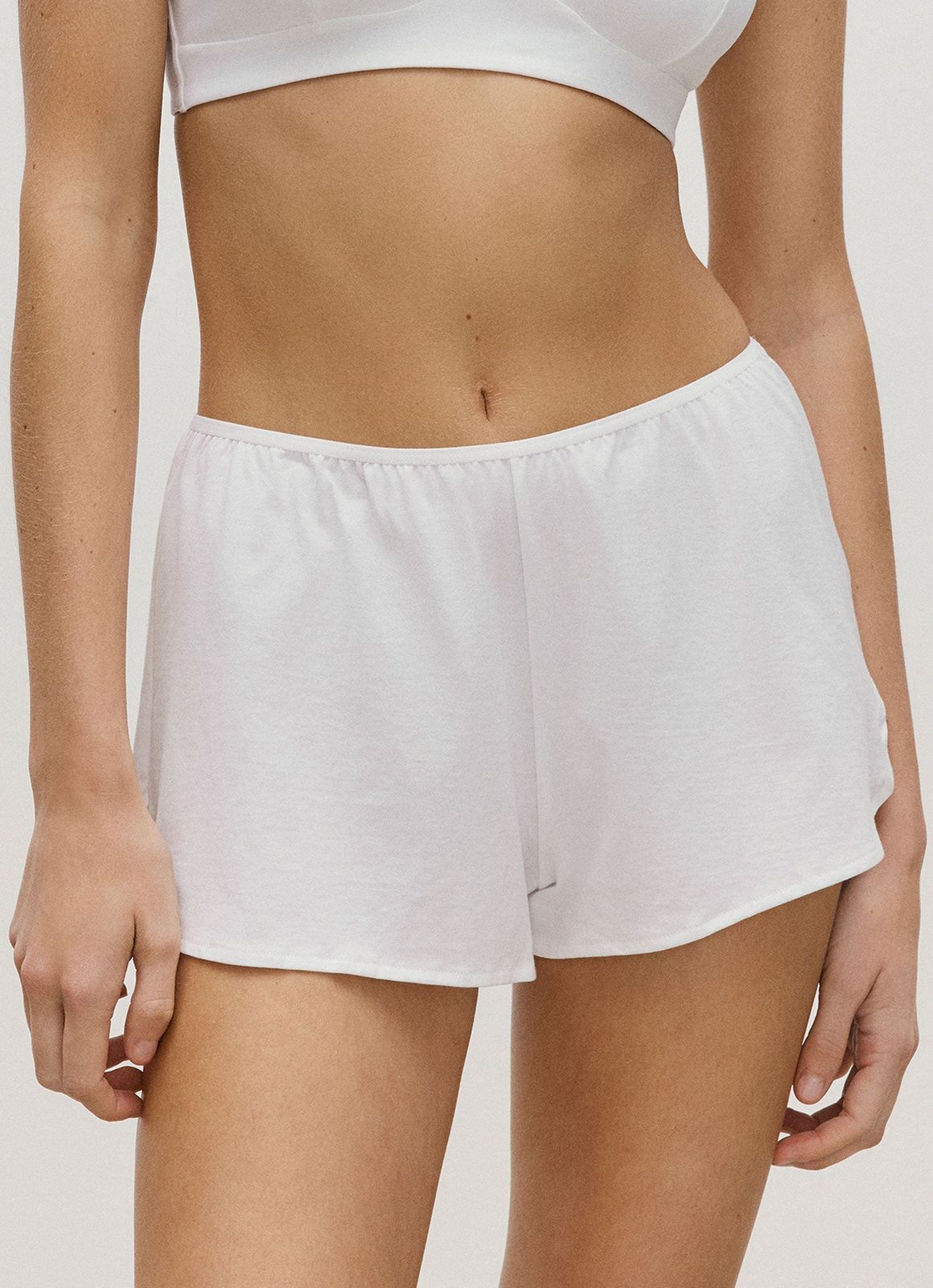 Women's French Knicker in White