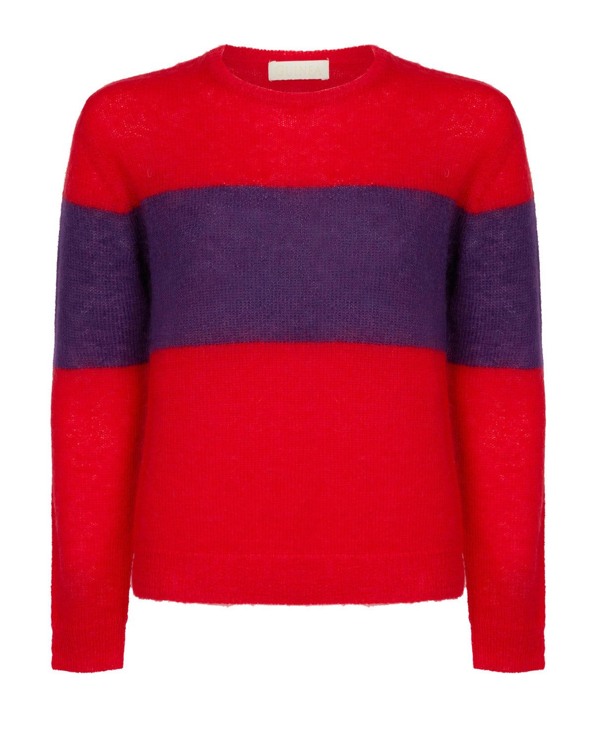 Milly - Red Mohair Jumper - 50% Off