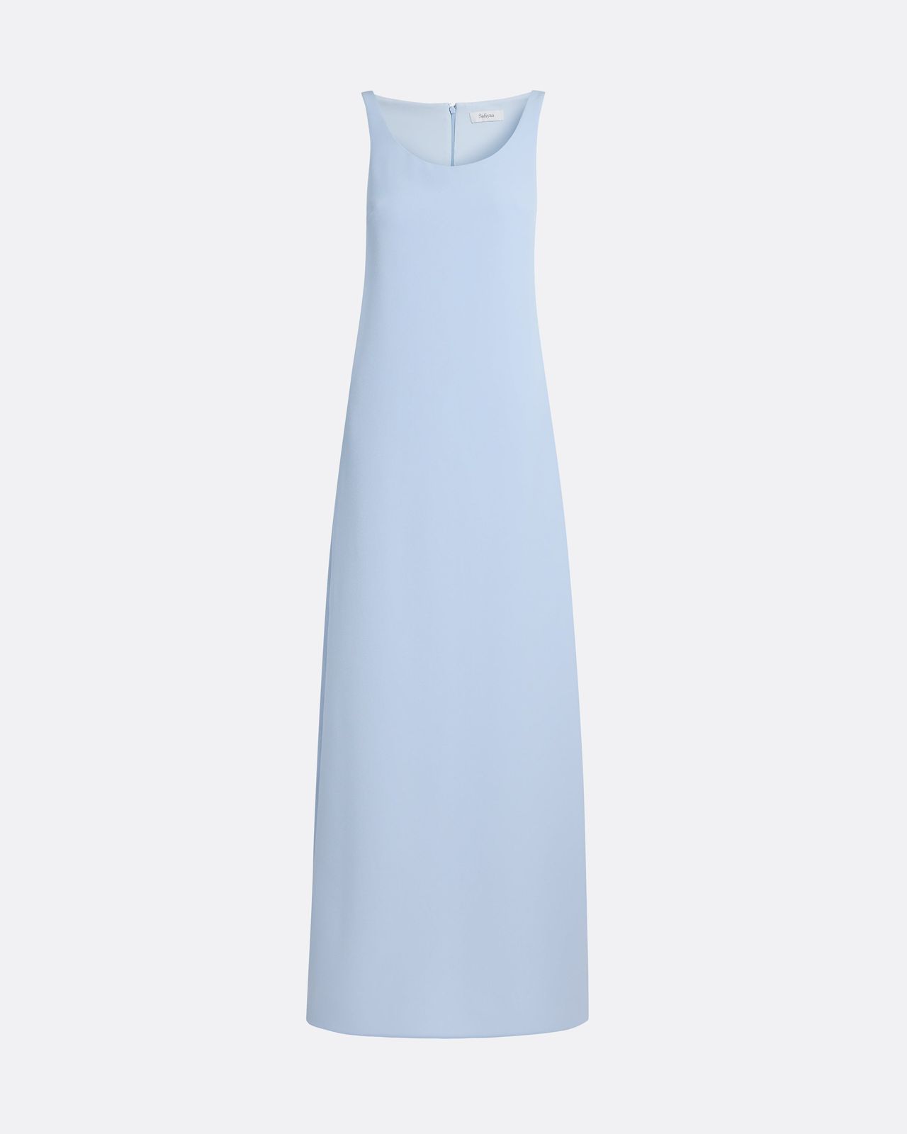 Maddison Long Dress In Soft Sky