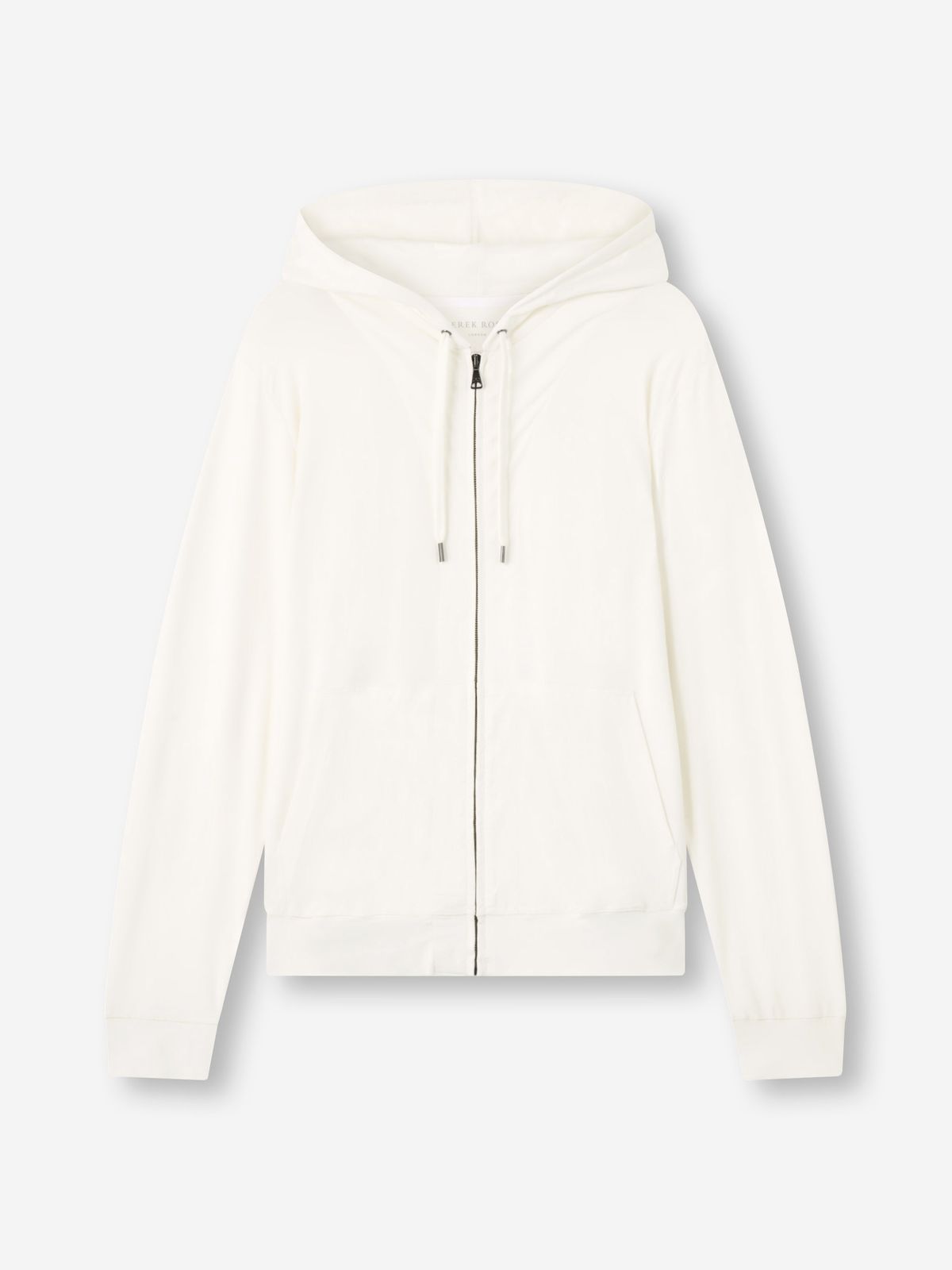 Basel Micro Modal Zip Up Hoodie Vanilla