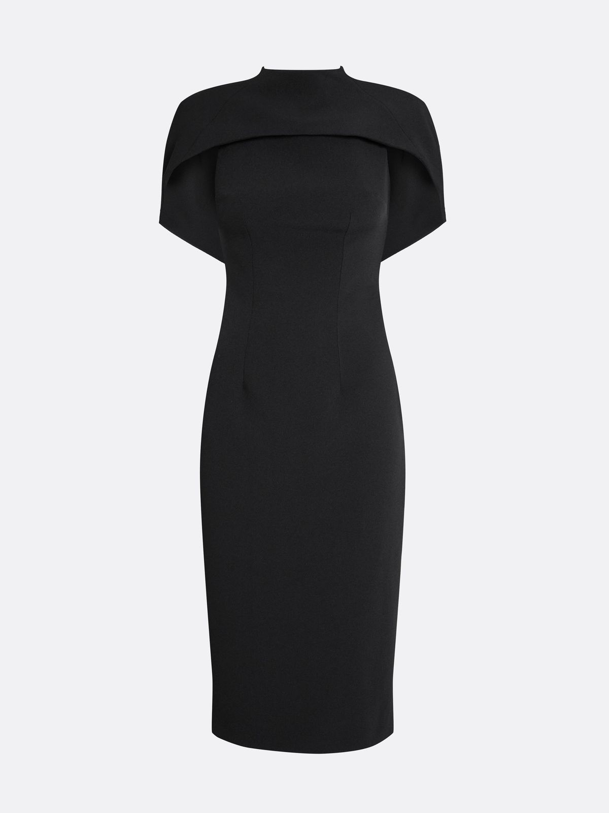 Kalika Black Midi Dress