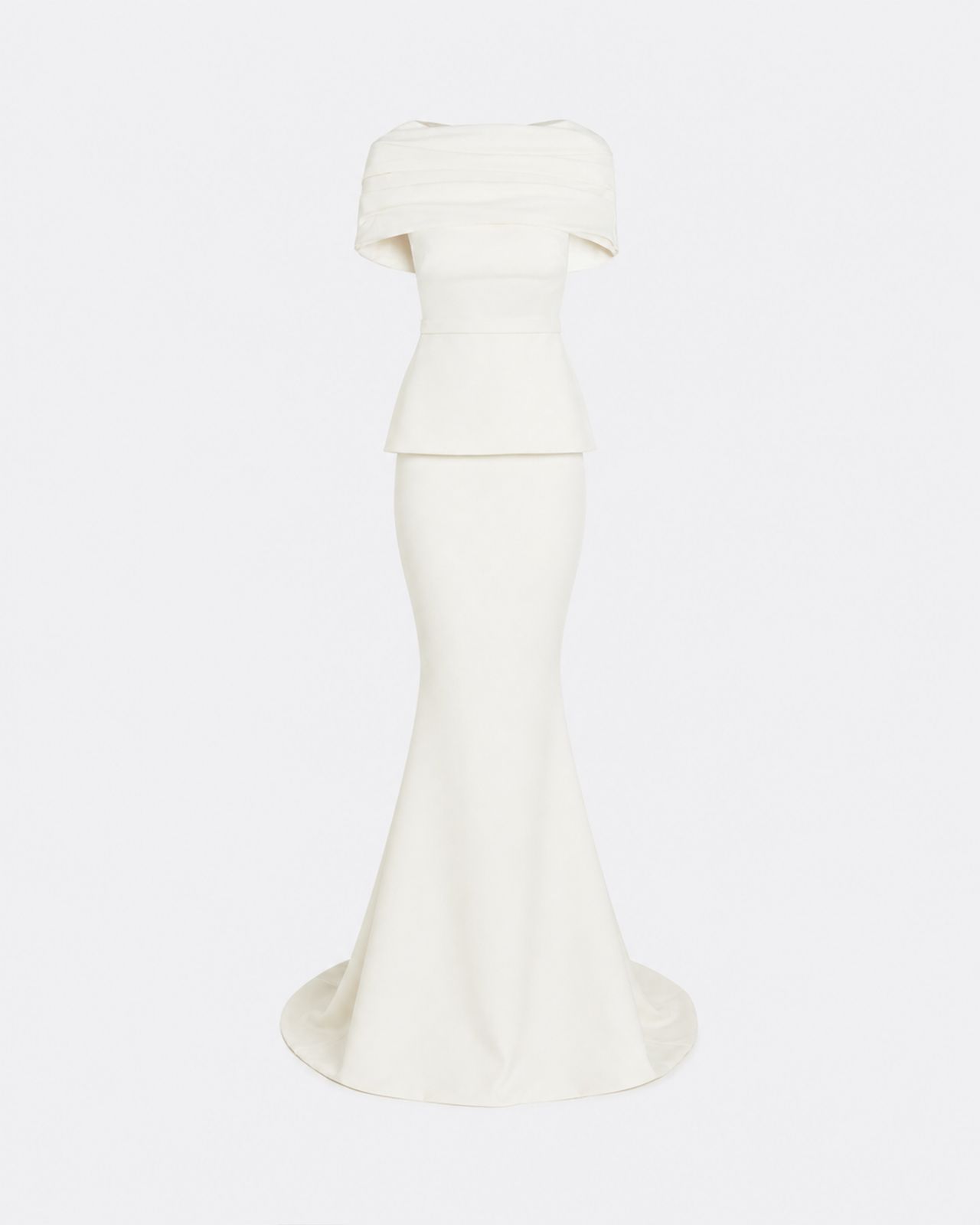 Loura Long Dress In Ivory