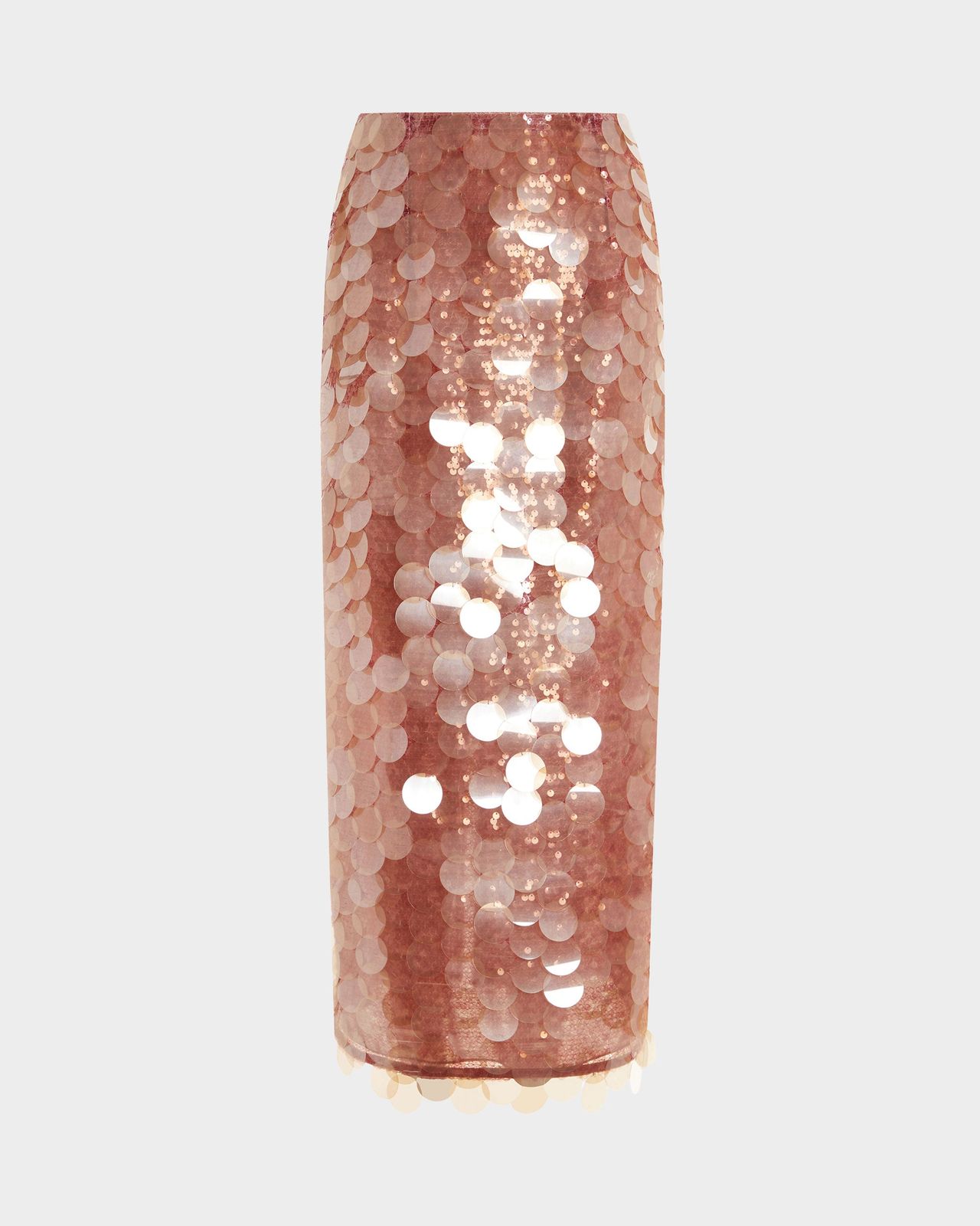 Dia Midi Skirt in Large Sequin