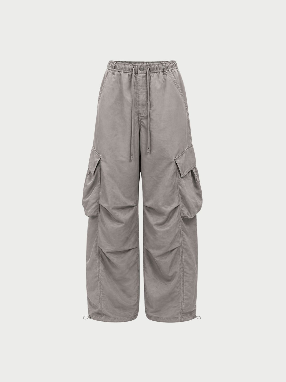 Sandwashed Nylon Cargo Pants