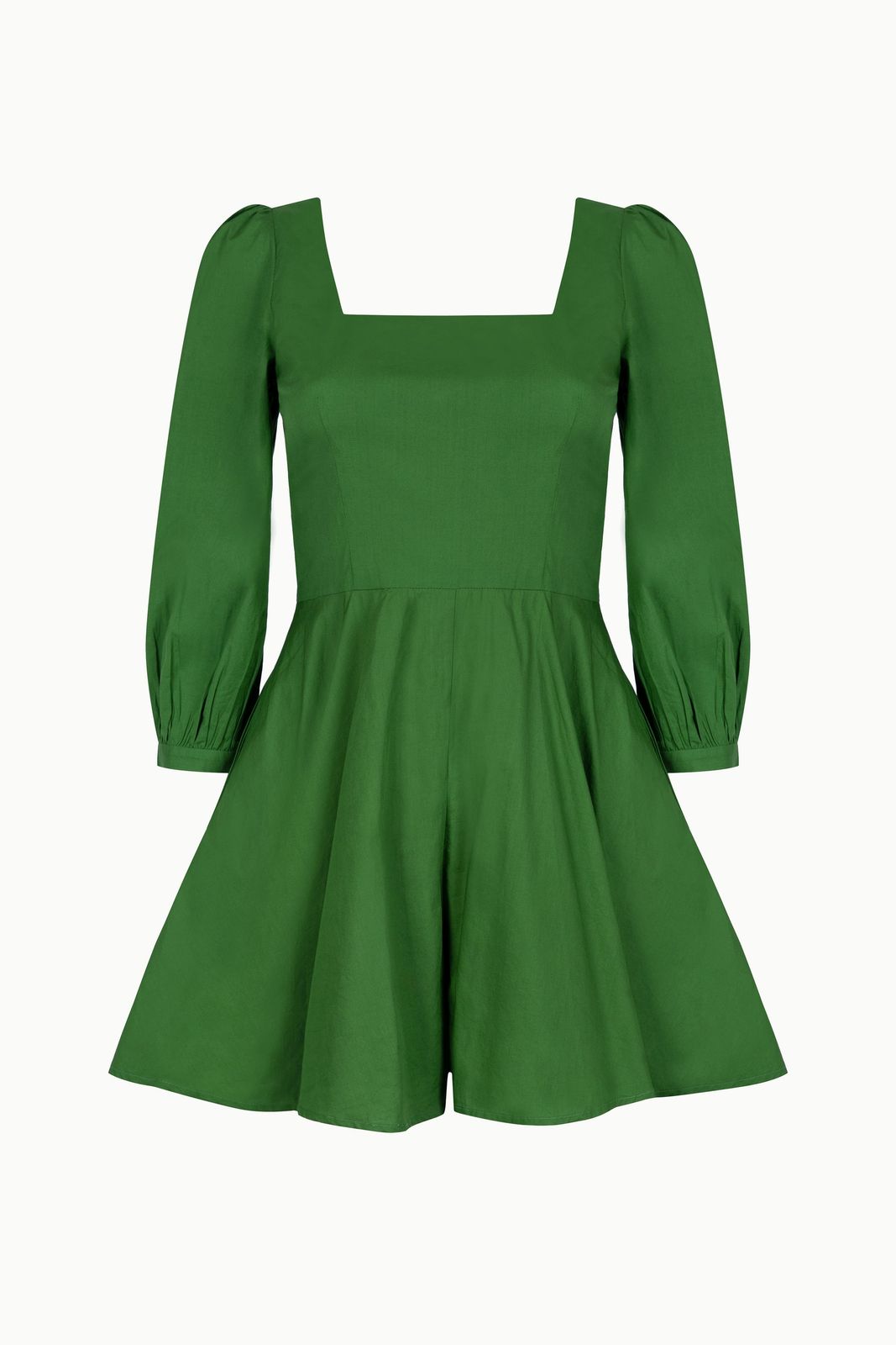 The Organic Cotton Playsuit in Green