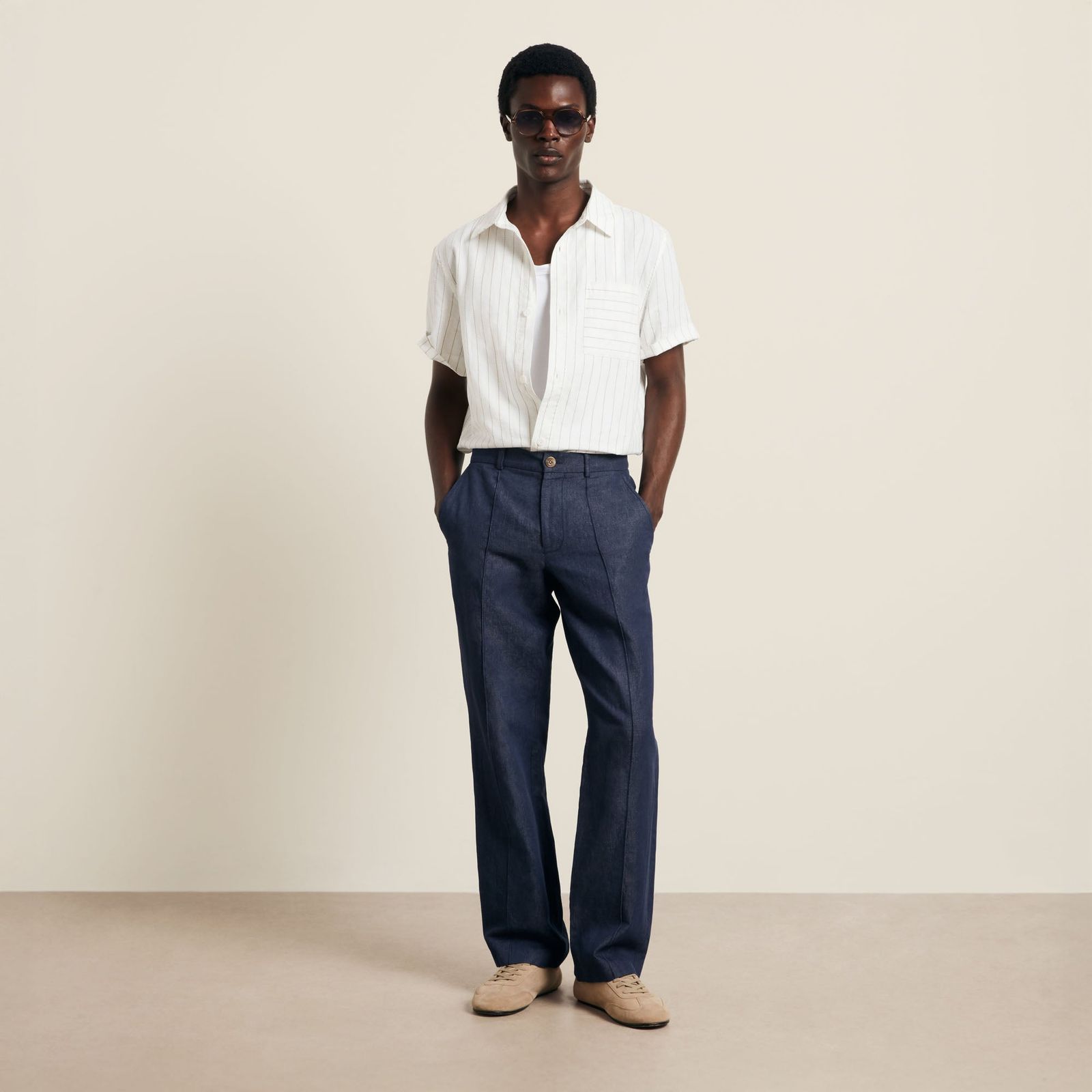 Franklin Shirt - Ivory
