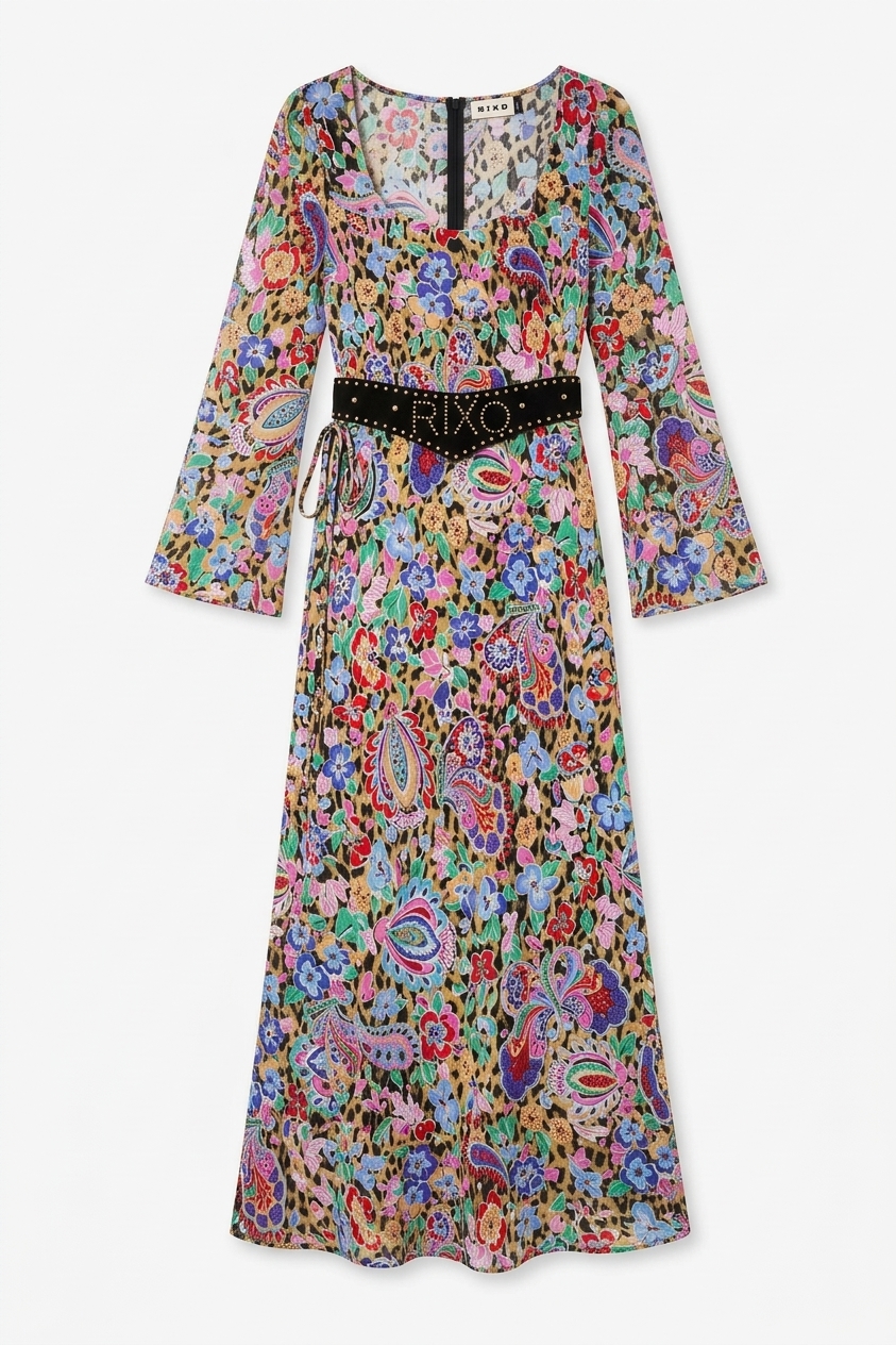 Noraya - Cara Floral Leopard Brown