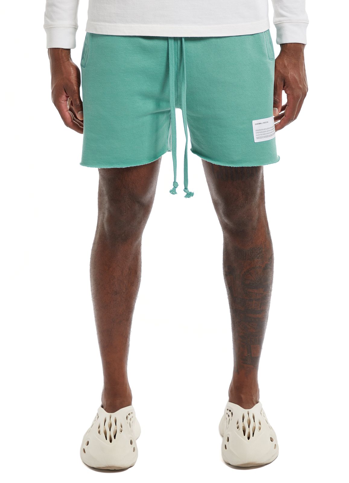 Mint Green Sweat Shorts