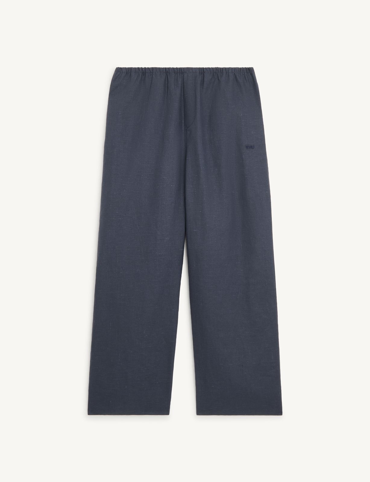Bay Trouser: Hemp, Navy