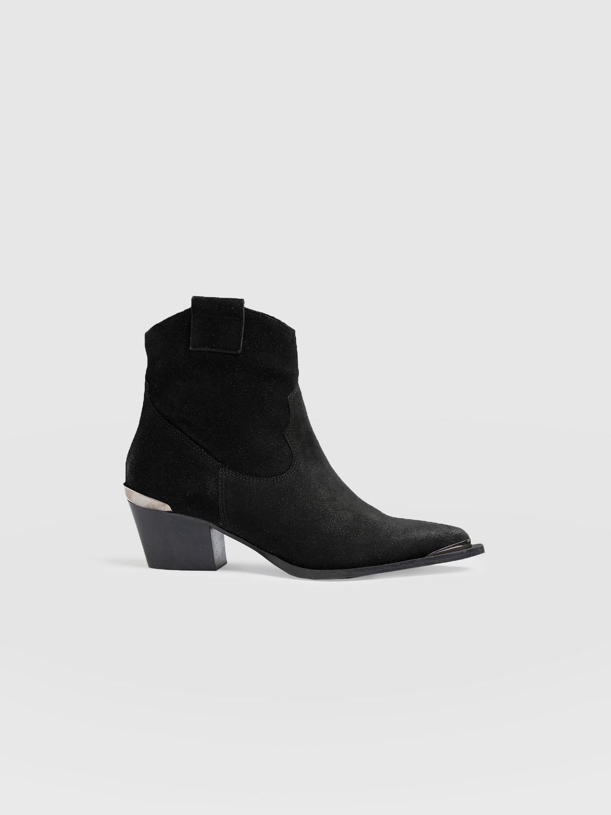Dallas Metal Boot - Black