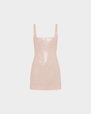 Sior Dress in Woven Sequin
